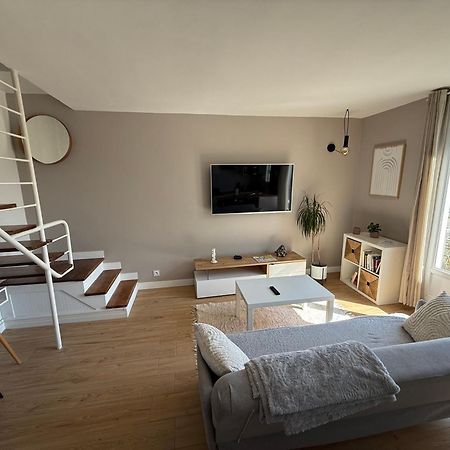 Superbe Duplex Avec Parking Gratuit Apartment Grenoble Luaran gambar